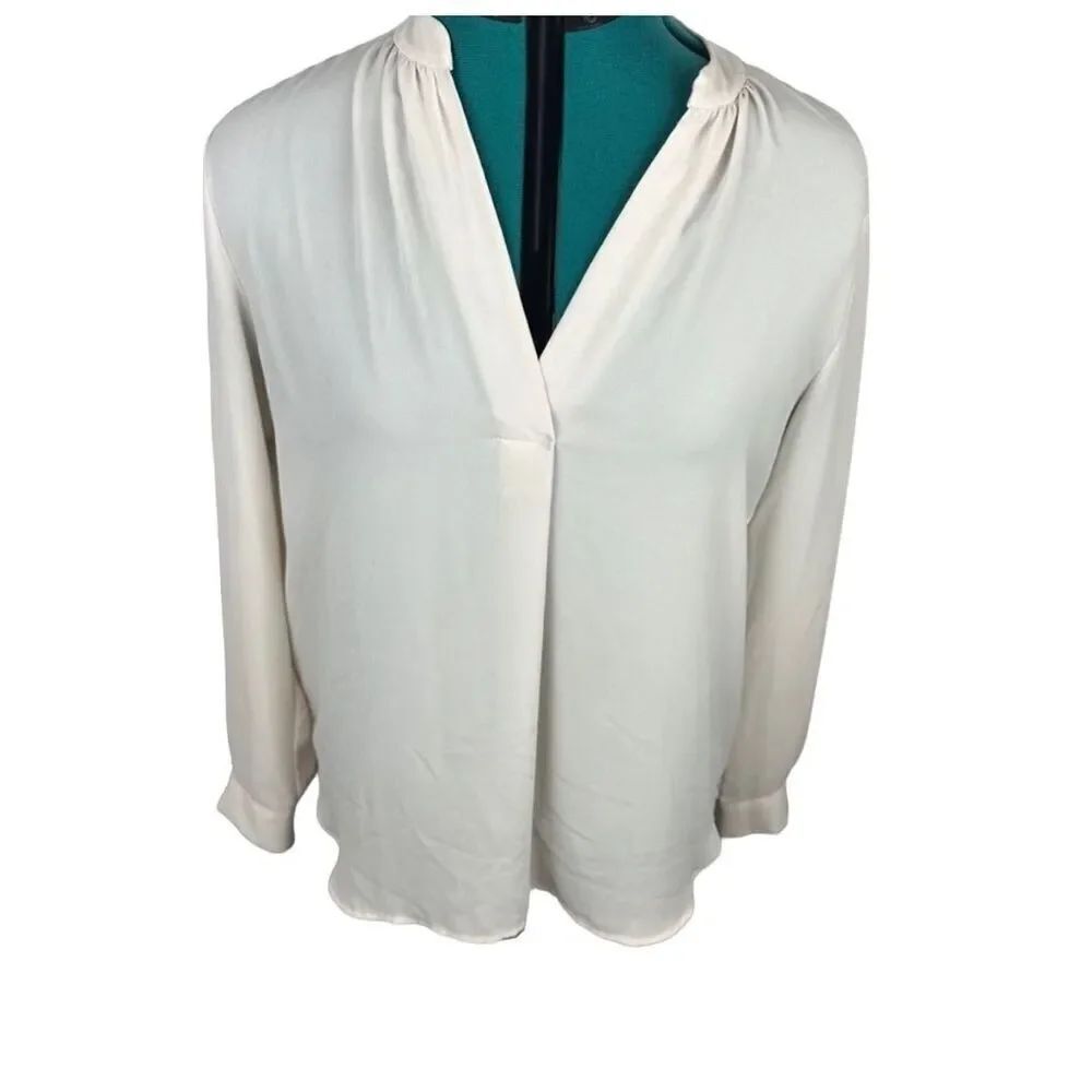 Ann Taylor Baby Pink Blouse- Size M